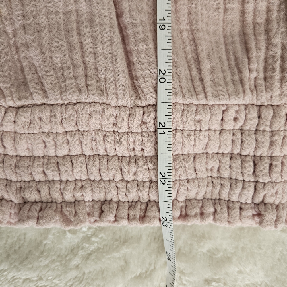 Pink Ruffle Top Coco Bianco Size S Feminine Bohemian Cottagecore Pastel Coquette - Picture 6 of 8